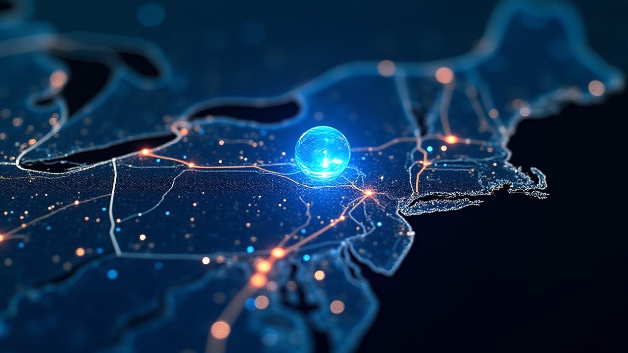 Strategic trucking routes from Baltimore across the Mid-Atlantic and East Coast